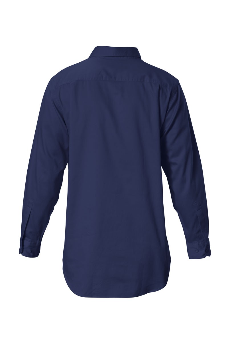 FRONT BUTTON FULL CLOSURE LONG SLEEVE SHIRT